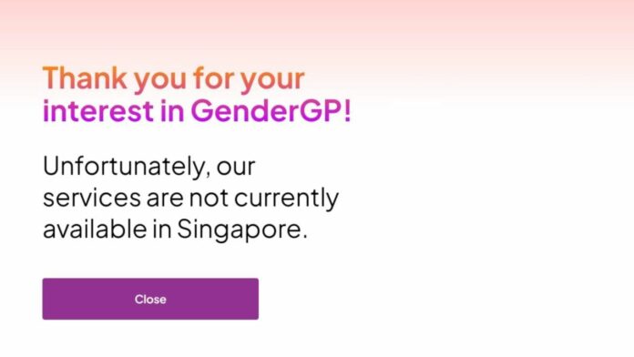 source:CNANews - Singapore blocca GenderGP: rischio per la salute pubblica