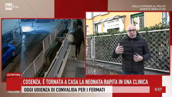 Pianificazione del rapimento Caso neonata rapita a Cosenza: aggiornamenti e testimonianze