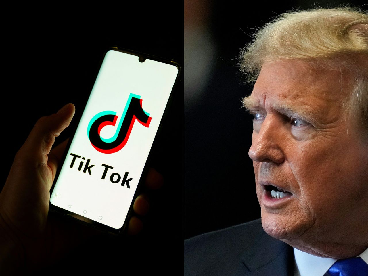 source:AlJazeera - Il divieto di TikTok entra in vigore - Tiktok e Donald Trump