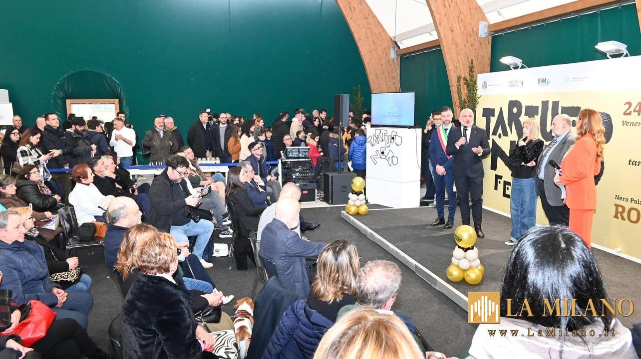 Inaugurazione del Tartufo Nero Festival - Roccafluvione: "Tartufo Nero Festival", le foto dell'inaugurazione con lo Chef Cracco e l'Assessore Antonini