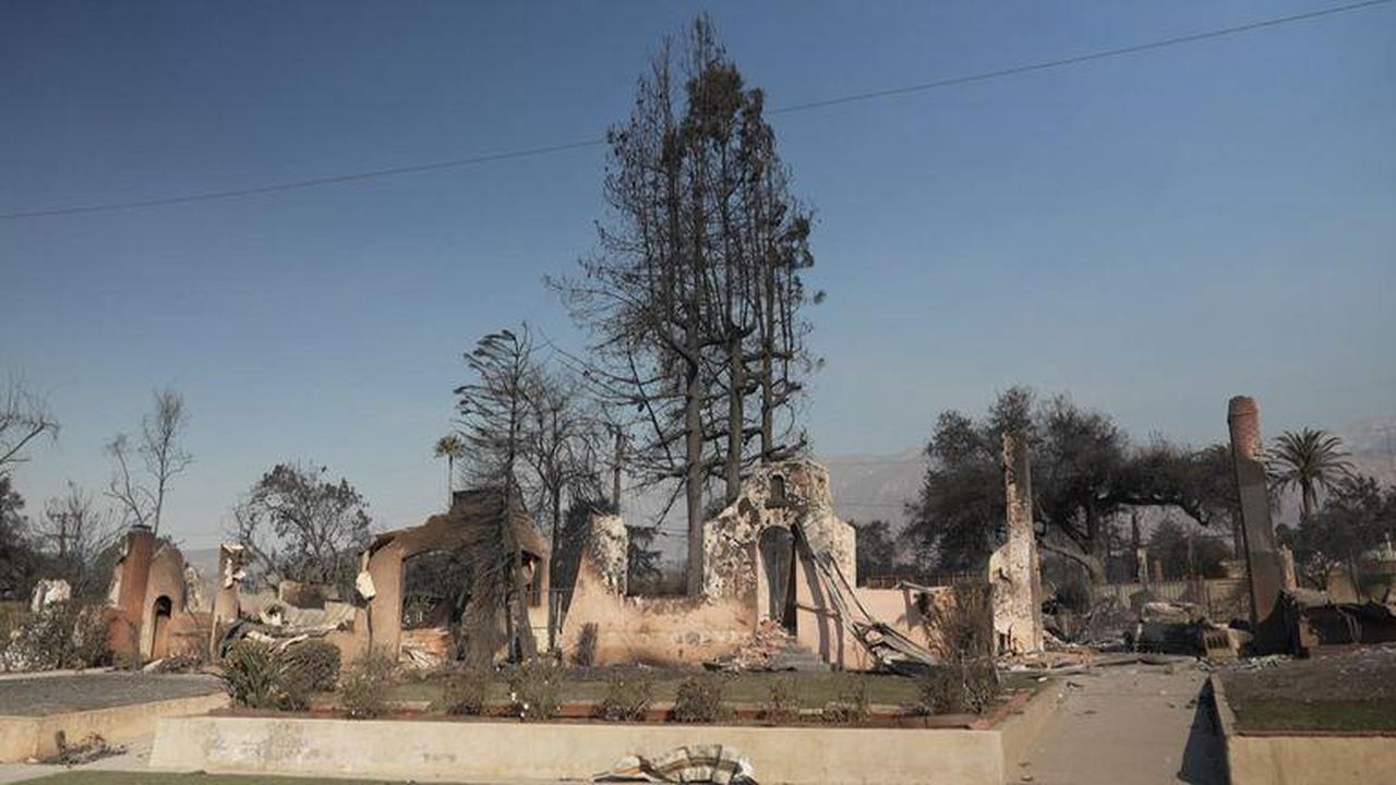 source:SkyNews - La situazione degli sfollati in California - Migliaia di edifici sono stati distrutti dalle fiamme