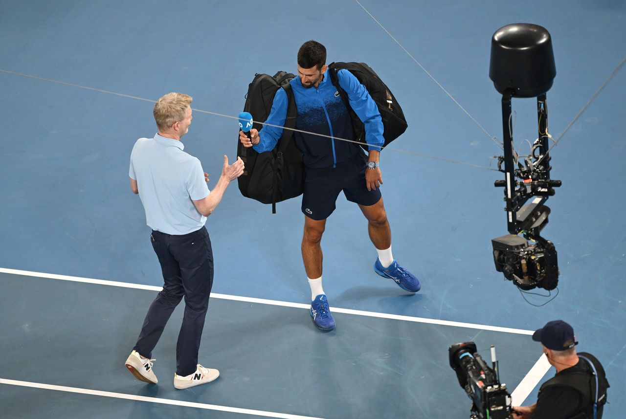 source:Independent - Le dichiarazioni di Djokovic dopo la vittoria - Djokovic in campo