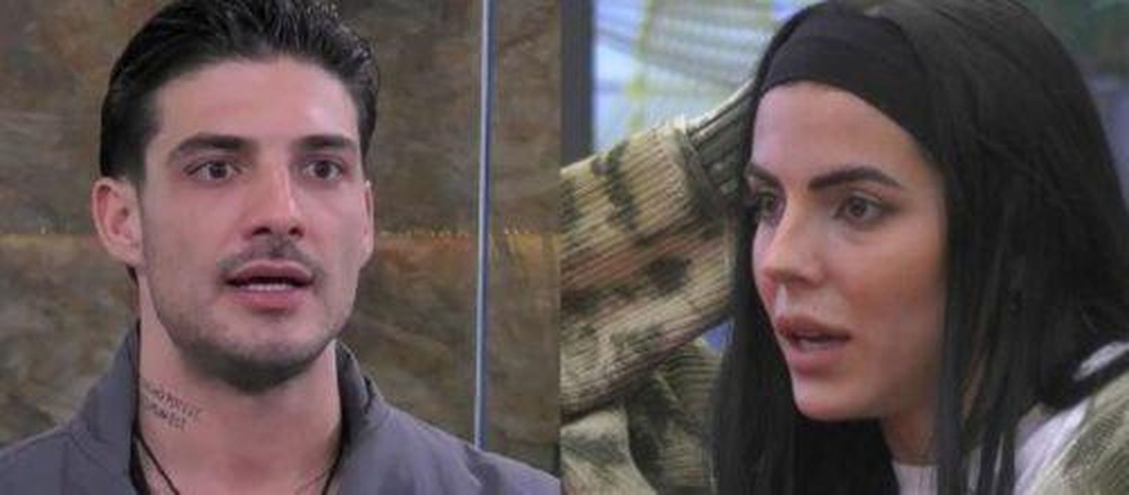 source:Blasting News - Le parole due giorni prima della puntata - Lorenzo Spolverato e Shaila Gatta - screenshot © Mediaset.