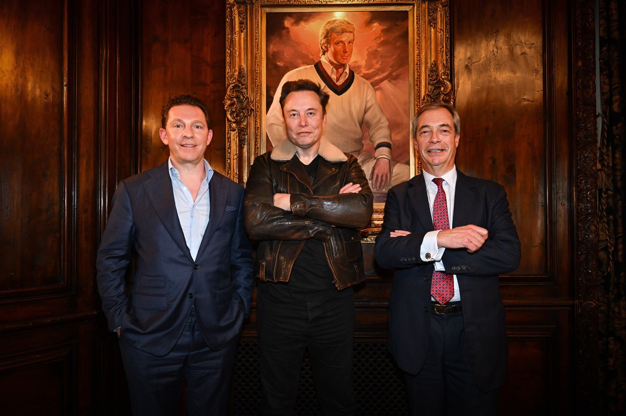 source:Independent - Quando è iniziata la relazione tra Musk e Farage? - Nigel Farage e il tesoriere del partito Nick Candy incontrano Elon Musk negli Stati Uniti